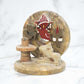 Auspicious Shivling Nandi Ganesh Marble Figurine