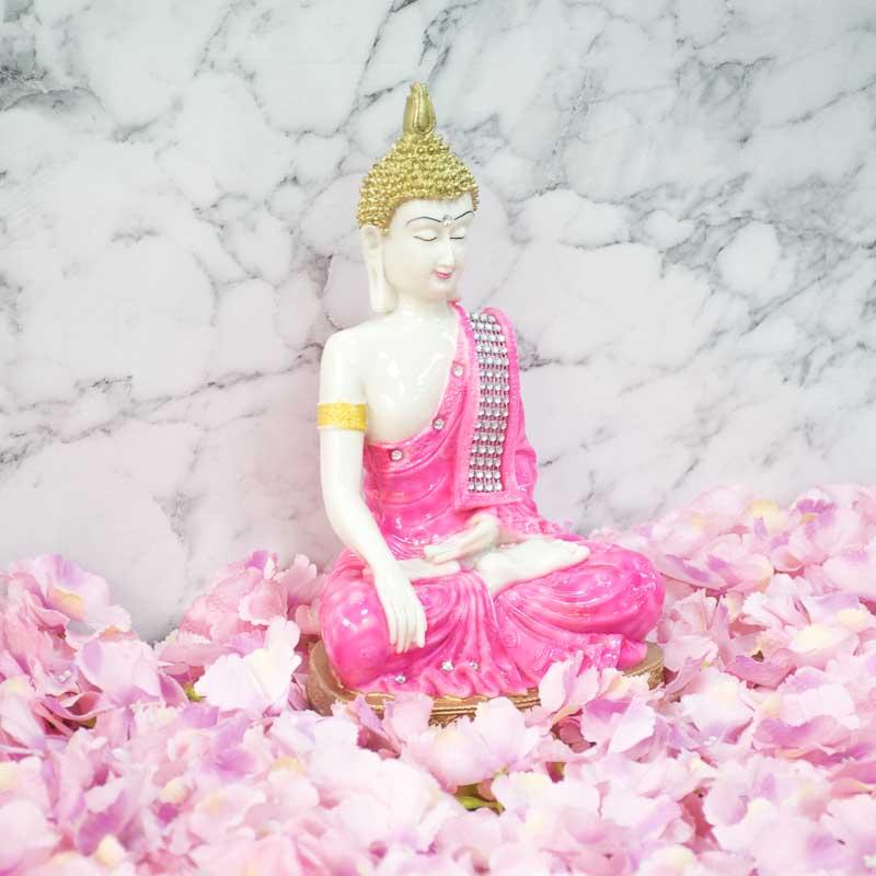 Auspicious Contemplating  Buddha Idol for Prosperity & Home Decor