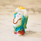 Feng Shui Laughing Buddha Figurine in Hands Up Position with Ingot