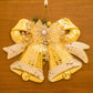 Christmas Bow-knot Double Bell Door/Wall Hanging
