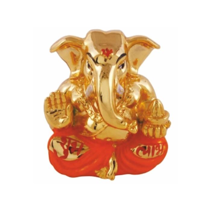 24K Gold Foil Subh Labh Ganesha