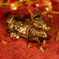 Agraj Brass Nandi Bull Idol