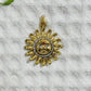 Dazzling Diamond Studded Surya Pendant