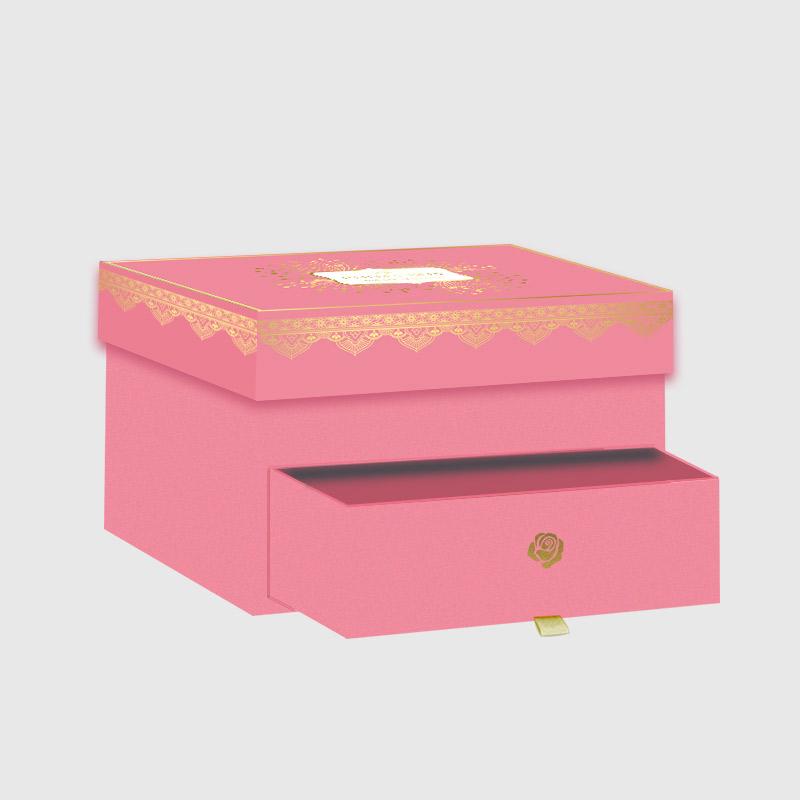 Rouge Pink Drawer Box