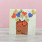 For You Mothers Day Colourful Heart Card Gift