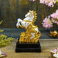 Gold Saddled Horse With Coins Feng Shui