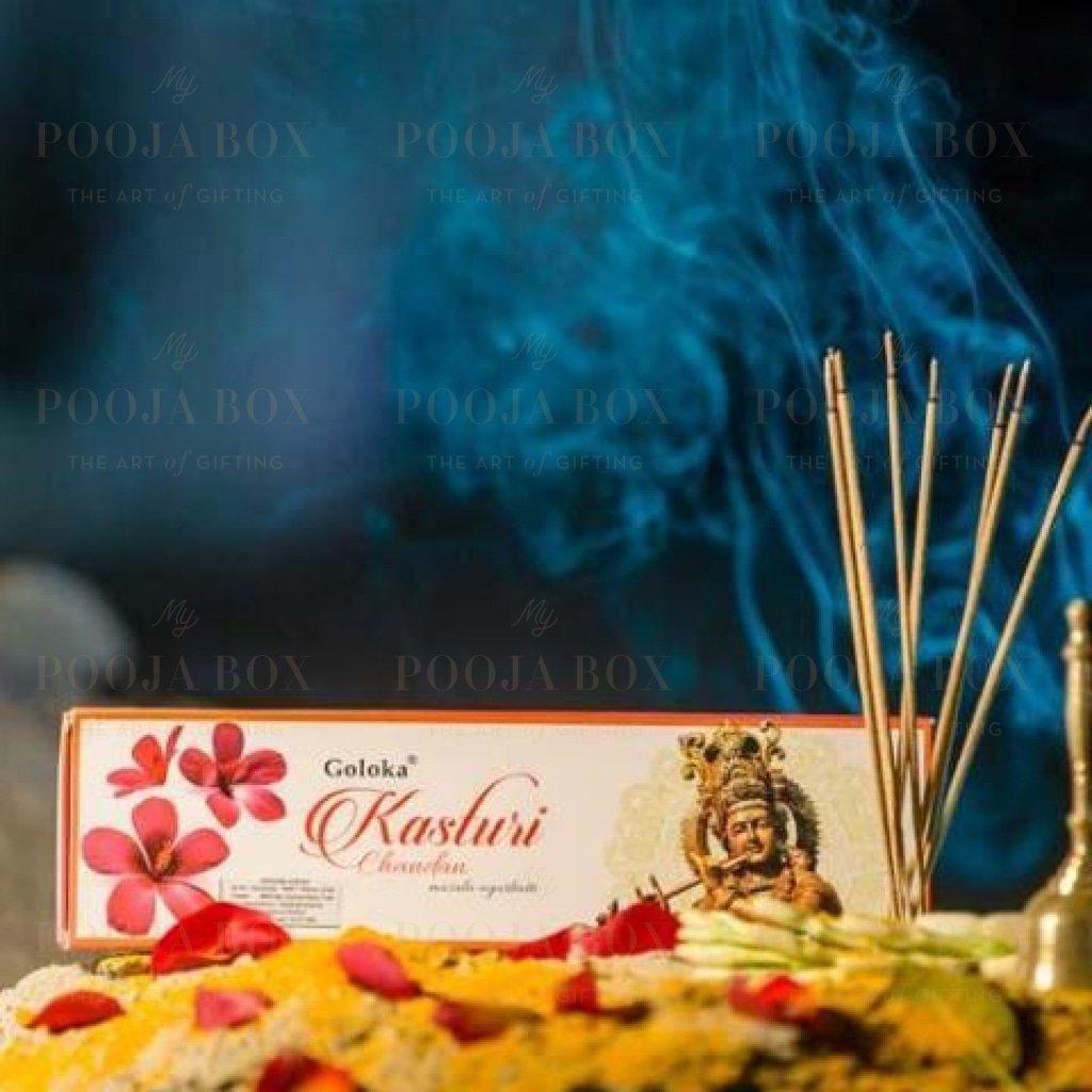 Goloka Kastoori Chandan Agarbatti Incense