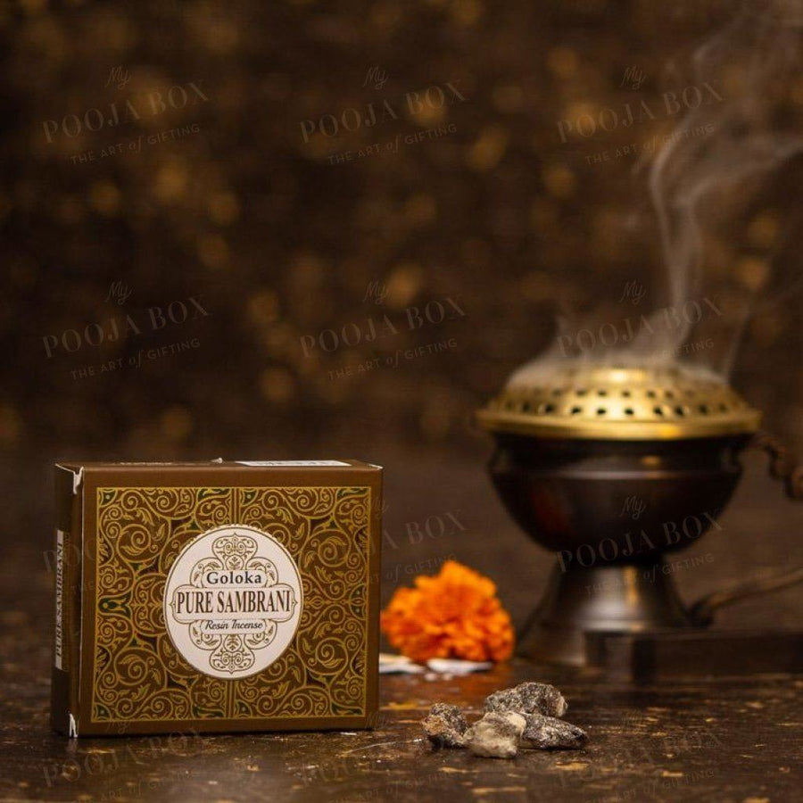 Goloka Pure Sambrani Resin Dhoop Incense