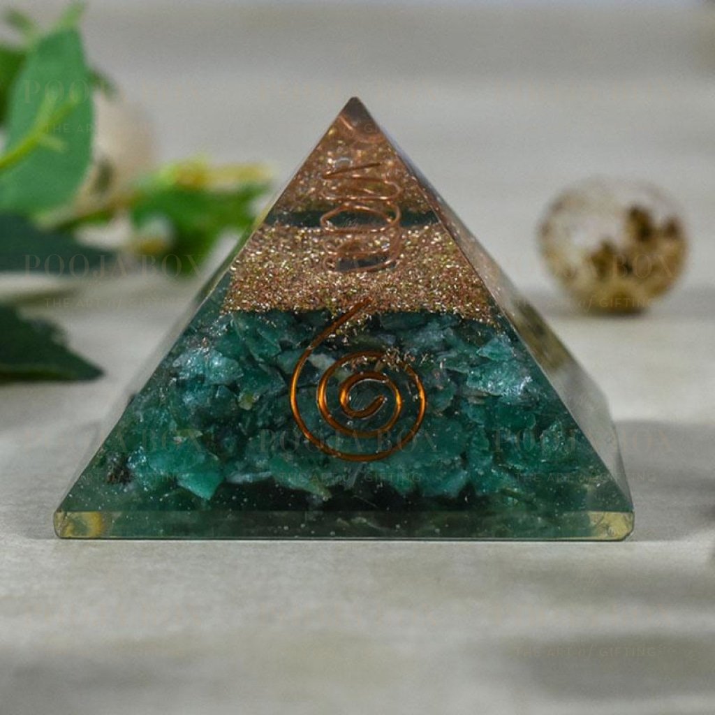 Green Jade Pyramid Reiki