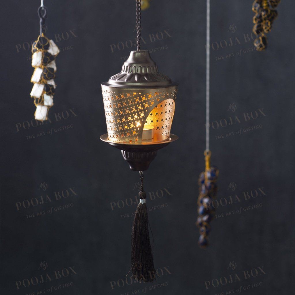 Impressive Floral Misbah Tlight Holder Hanging Limited Edition