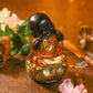 Little Baby Monk On Lotus Showpiece Home Decor