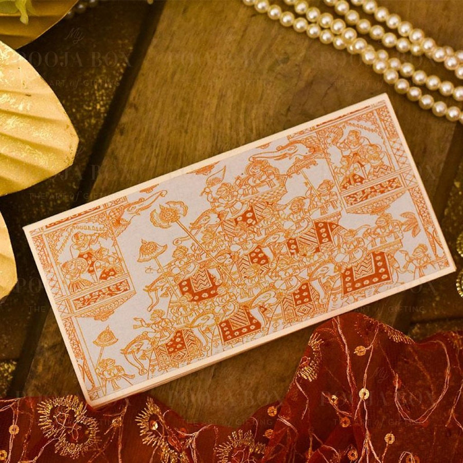 Rajwada Wedding Shagun Envelope Set Of 5