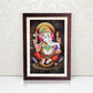 Vibrant Ganesha Framed Wall Painting Hanging