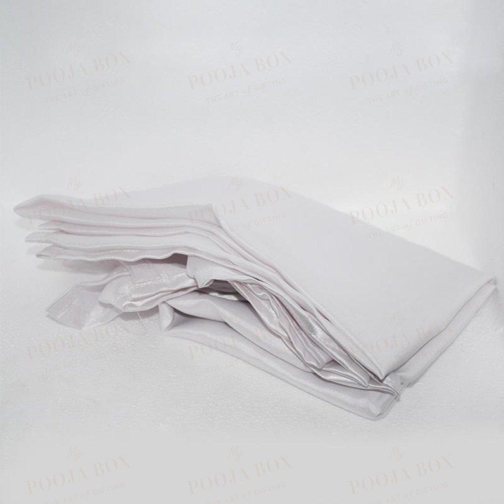 White Cloth Pooja Items